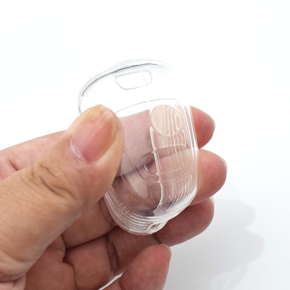 Auto For Citroen C1 C4 Shell Fob Protector For Peugeot 106 107 206 207 306 307 406 407 Transparent TPU Car Remote Key Case Cover Accessories
