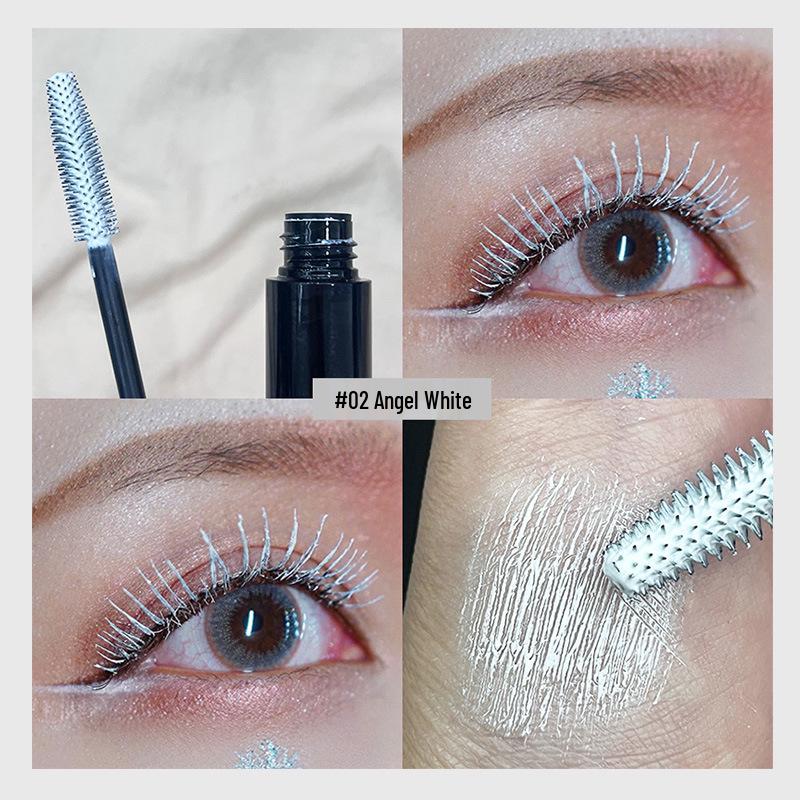 VERONNI 4D Waterproof Mascara with Curling, Thickening & Lengthening Silicone Brush