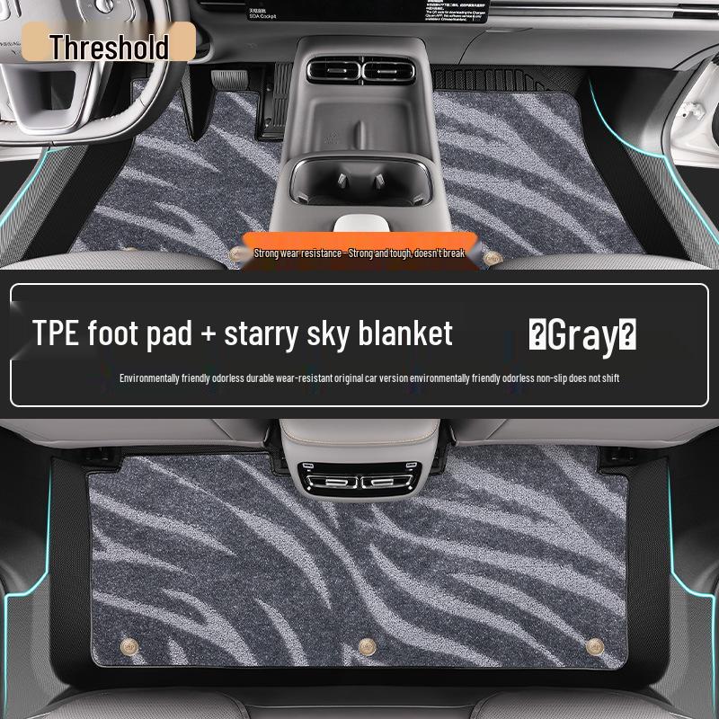 Zeekr X 2026 Full Coverage TPE Car Floor Mats - Custom Fit Carpet Accessories