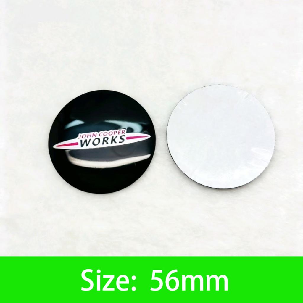 Car Emblem Wheel Hub Cover Sticker Accessory For BMW Mini Works Cooper F54 F55 F56 F57 F60 R50 R52 R53 R55 R56 R57 R58 R59 R60