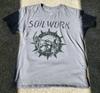 Maglietta Unisex Grigia in Cotone Classica della Band SOILWORK