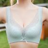 Thin Style Large Size Bra Gathered Anti-sagging Lace Underwear Women's Sexy Adjustable Type No Underwire