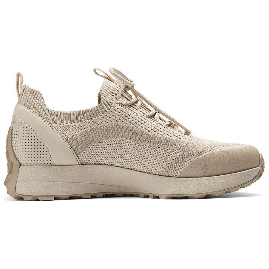 Skechers Street Comfortable Breathable Low-Top Casual Running Shoes Women Sneakers Beige 177160-NAT
