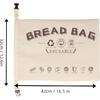 Homemade Sourdough Bread Bags: Reusable, Eco-Friendly Bread Storage Containers for Fresh Loaves 2-Pack
