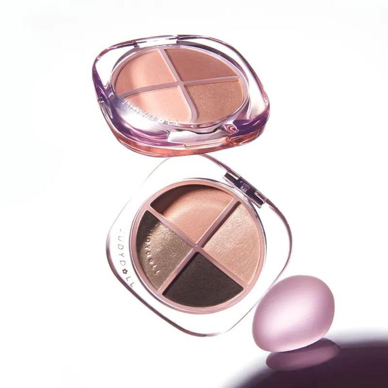 Judydoll - Glazed 4-Shade Eyeshadow Palette - 3 Colors