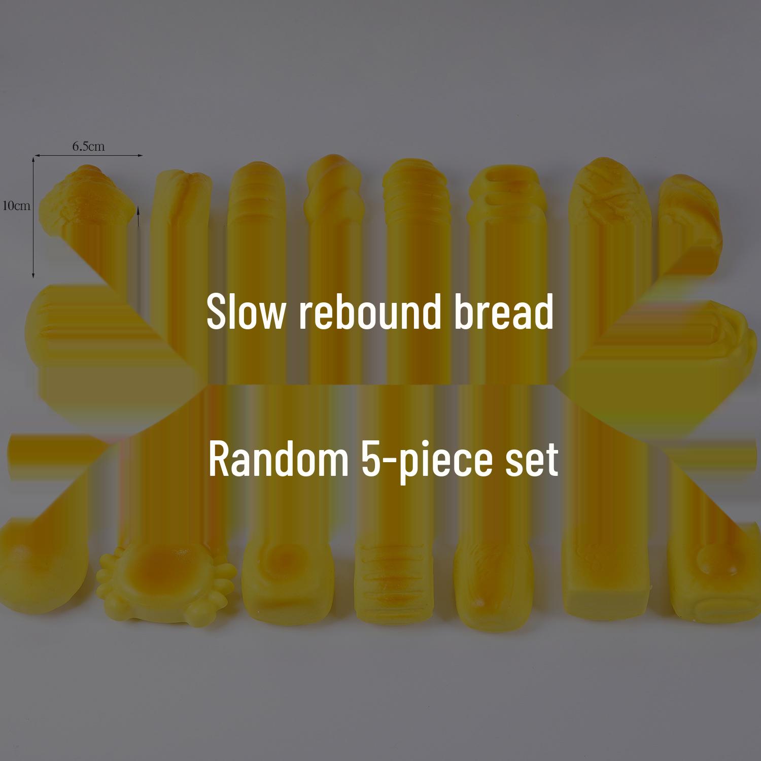 PU Slow Rebound Sticky Bread Squeeze Toy