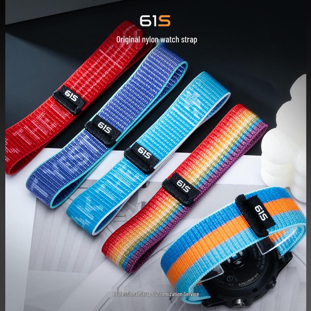 61S Sport Woven Strap for Garmin Fenix 8/7/6Pro/7Pro - Breathable and Original Loop