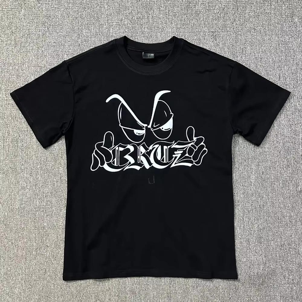 2024 Zomer Streetwear T-shirt Heren Dames Mode Luxe Merk Korte Mouw T-shirt Kleding Designer Tee Hip Hop Tops Y2k T-shirt