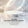 Electric 360° Rotating Display Turntable 15/20cm Stand for Jewelry Small Product Shooting Showcase