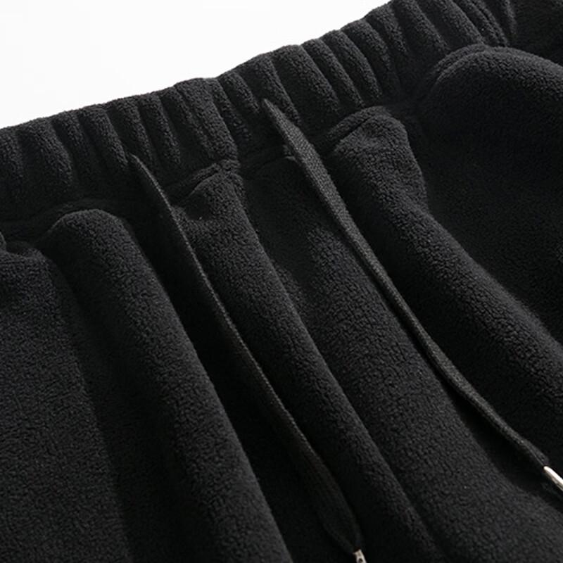 PLAYBOY Men's Double-Sided Fleece Casual Pants