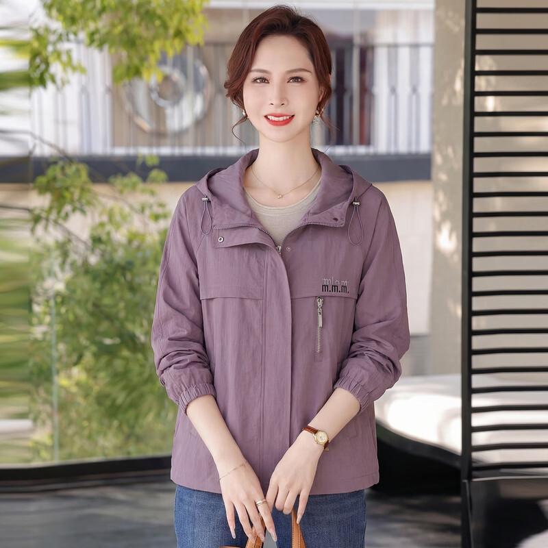 Yalu Women's Fall Lightweight Hooded Jacket