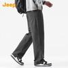 JEEP Men's Pure Cotton Straight-Leg Casual Pants