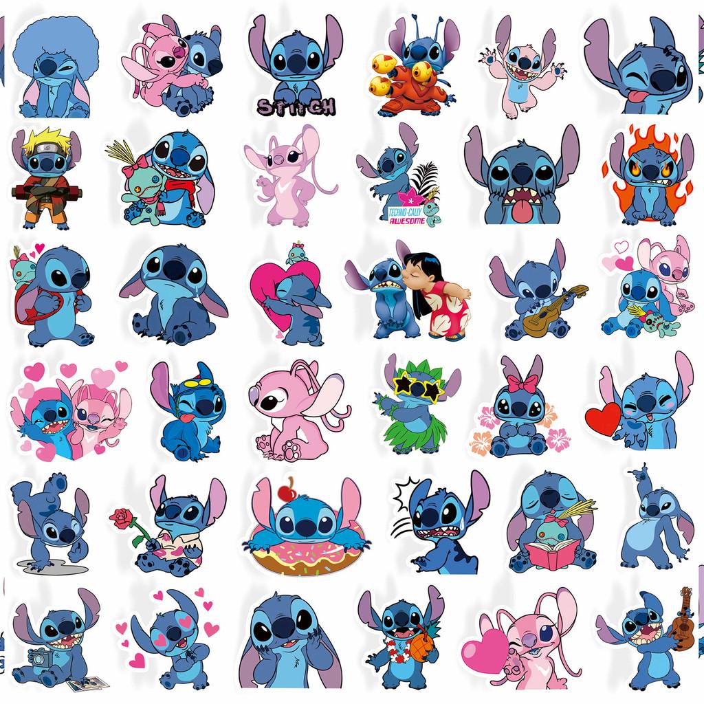 100PCS Stitch Stickers - Cute Cartoon Decals for DIY Notebook, Phone Case & Scrapbook Decor AnimeWorlds Store