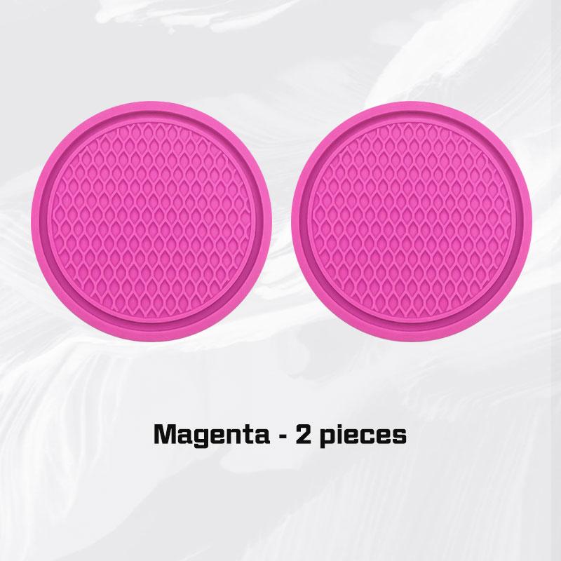 Car Coaster Water Cup Mat Accessories For Volkswagen VW ID.3 ID4 Polo Golf Passat Tiguan Beetle Caddy T5 Up Anti-slip Drink Pad hf2