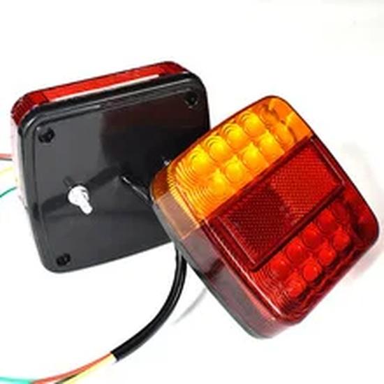 20LED 12V Waterproof Durable Car Truck LED Rear Tail Light Warning Lights Lamp for Trailer Caravans