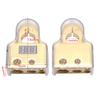 Heavy Duty 0/4/8/10 Car Battery Terminal Connectors AWG Gauge Digital Voltmeter Display Connectors Kit Truck