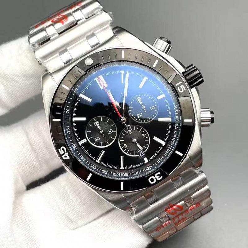 Hundred Years BNL Series Men's Six-Needle Automatic Quartz Stainless Steel Watch