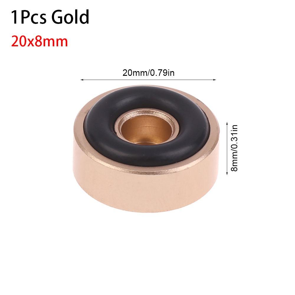 1/4 Stück Aluminiumlegierung Füße Pad Isolation Verstärker Basis Füße für Lautsprecher CD Verstärker