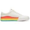 Anta Life Collection Slip Resistant Abrasion Resistant Low top Skateboard Shoes Women's White 122028608-1