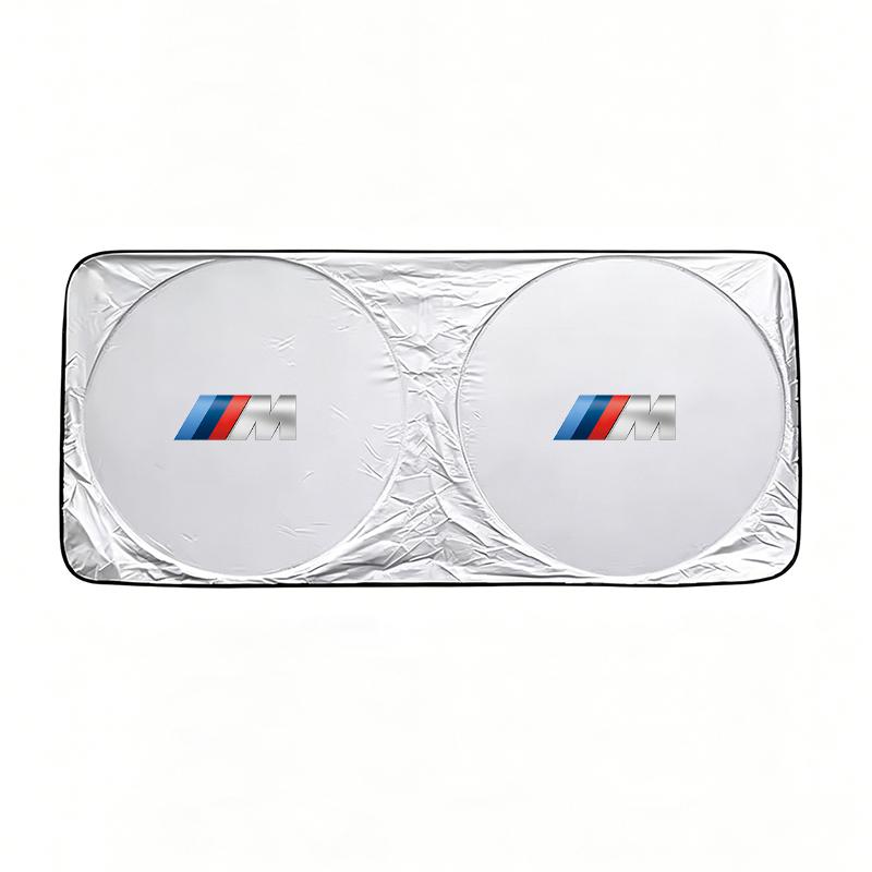 Car Windshield Sun Shade Cover Visor For BMW G80 G06 G07 G42 G14 G15 G16 F82 F20 F21 F83 M2 M3 M4 M5 M8 F95 F96 E90 / Stickers