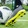 2024 Men's Soccer Shoes Large Size Ultralight Football Boots Boys Sneakers Non-Slip AG/TF Soccer Cleats Ankle Boots Unisex