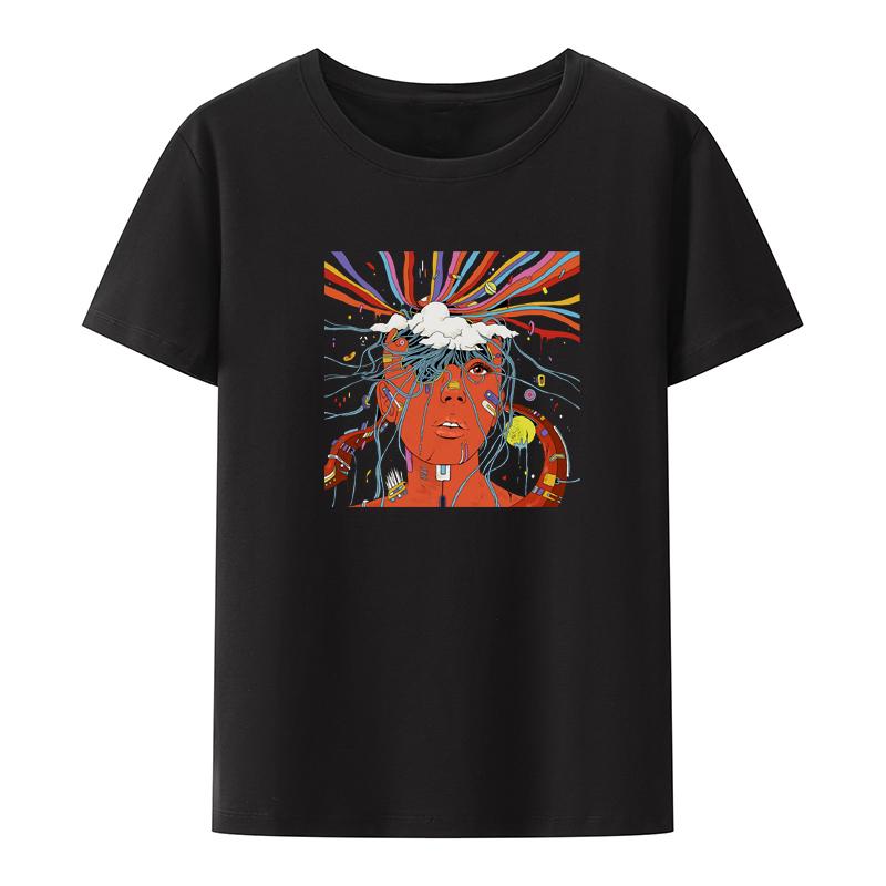 To Be A Unicorns Interesting Design Interesting Design Anime Clothes Cute De Mujer Printed Tshirt Top Pattern Unisexs Tops Tees