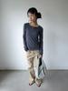 Onseuka Straight Flare Denim Pants (Honey Beige)