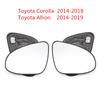 Side Mirror Glass For Toyota Corolla 2014-2018 Allion 2014- HD With Heating Rearview Mirror Lens Automotive Accessories