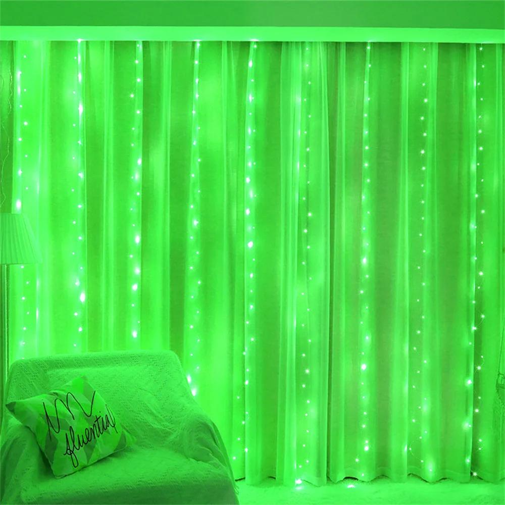 

Предложение Место проведения Занавес Гирлянда USB Вилка Рождественские Светодиодные Огни 8 Режимов Подвесное Освещение Праздник Новый Год Свадебное Украшение USB 3Mx1M 100LEDs