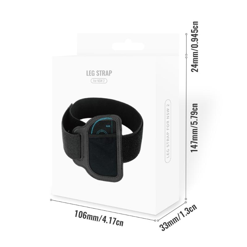 Controller Leg Strap for NS2 Sports Adjustable Elastic Strap Quick Release Leg Band Strap Easy Installation