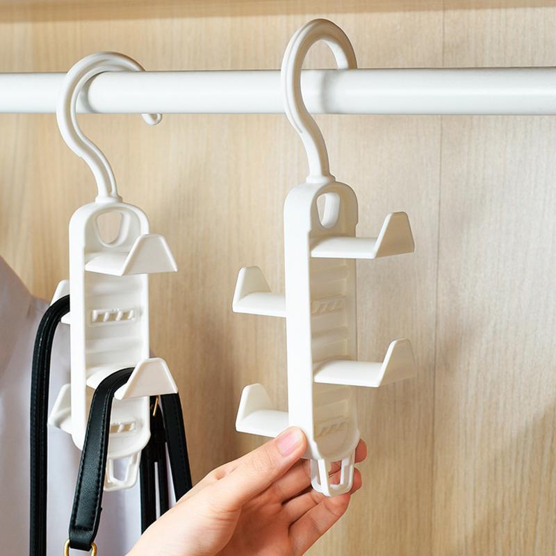 

Многофункциональная бесследная вешалка для сумок, вешалка для хранения вещей, пластиковый крючок с 4 лапками