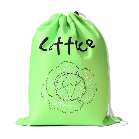 Banana Storage Bag Drawstring Closure Aluminum Lining Easy to Clean Multi-purpose Reusable Fruit Vegetable Protective Bag