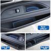 Silica Gel Car Gate Slot Cup Pad Door Groove Mats Anti-Slip Pad For Peugeot 3008 5008 GT 2016 2017 2018 2019 2020 2021 2022 2023