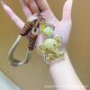 999 Pure Gold Happy Elephant Pendant Keychain & Phone Charm Refrigerator Magnet Gift