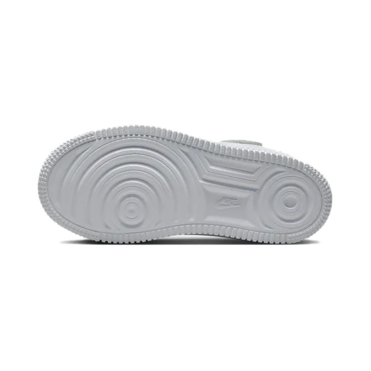 Nike Force 1 Low LV8 EasyOn PS Sail Croc Kids Sneakers Cream White Black FV6104-100