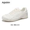 Augustus Dengde Training Shoes Women's 2025 New Autumn Flat-bottomed Forrest Gump Shoes Student Sports and Leisure Little White Board Shoes