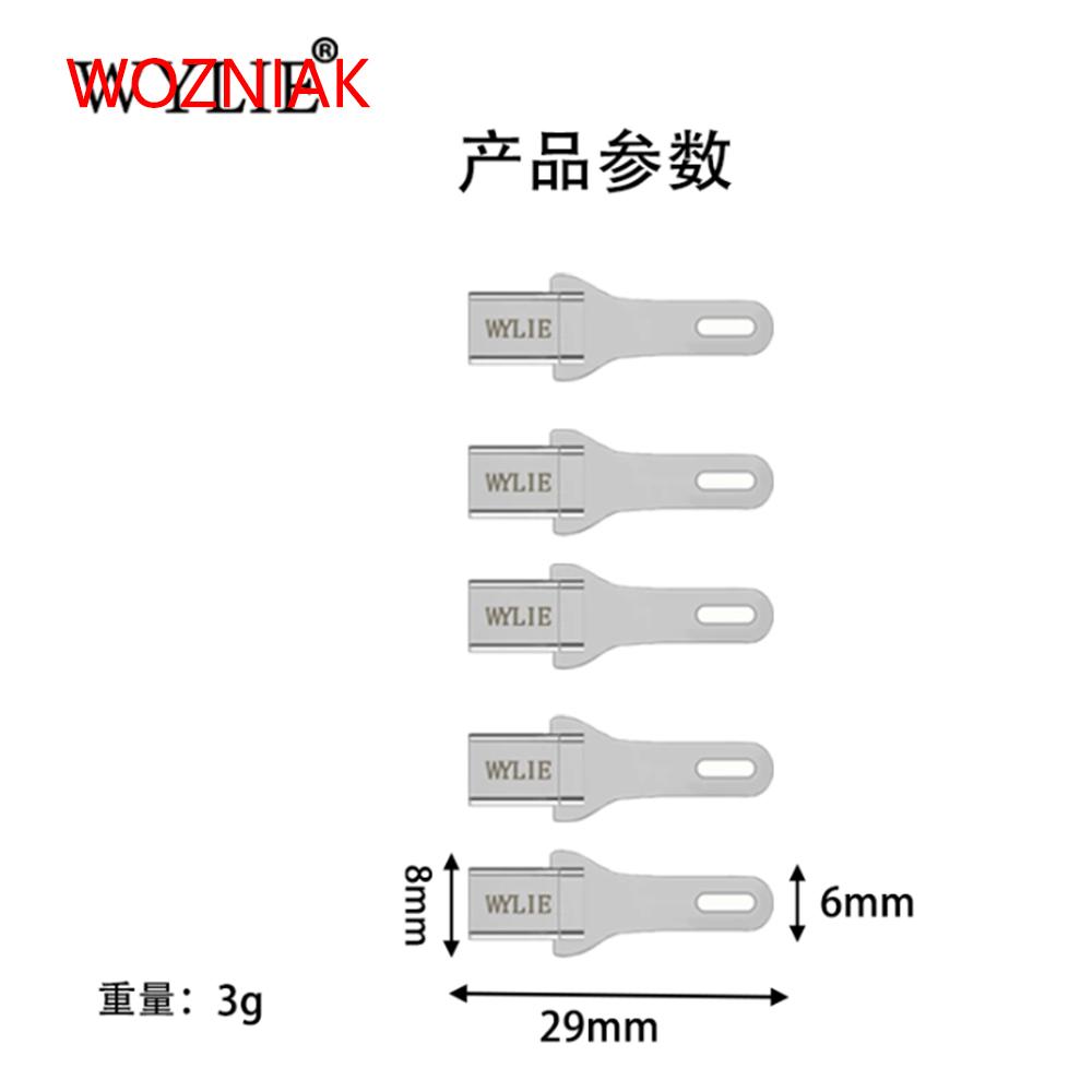 WYLIE Tail Plug Anti Melting Protective Cover Type-C Tail Plug Repair and Disassembly Welding Protect the Interface Tools