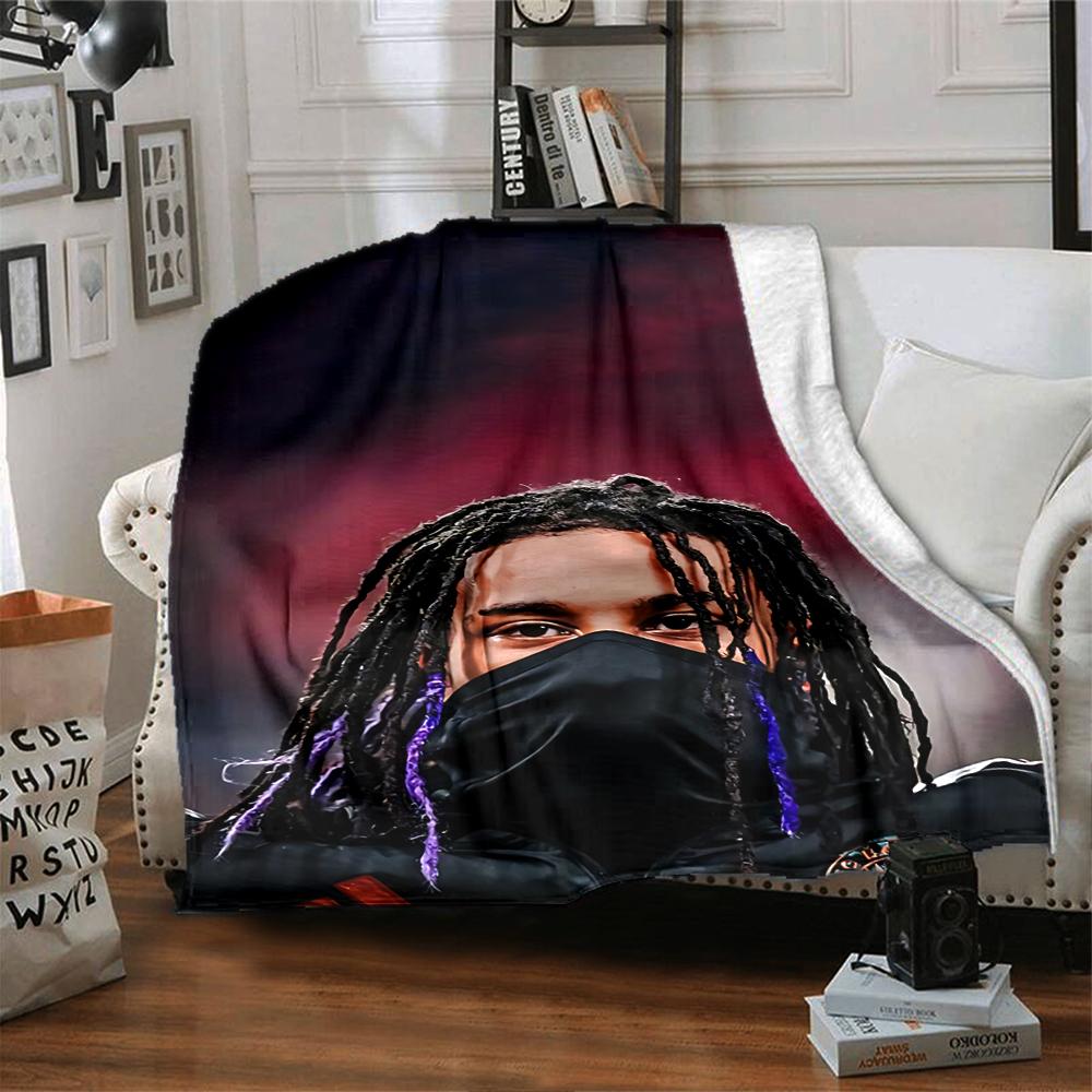 Michael Olise Player Season Blankets Flannel Printed Breathable Warm Throw Blanket for Home Office Bedspreads 0708a45
