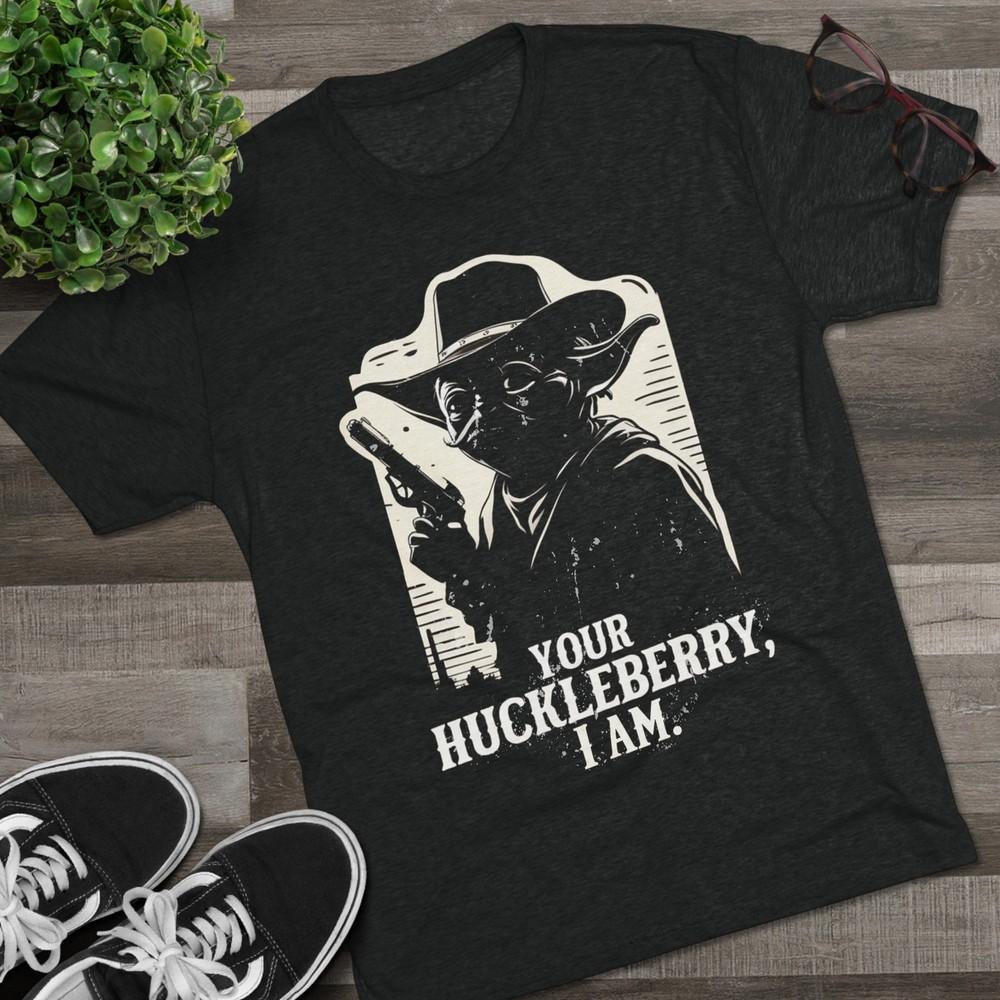 Yoda Tombstone Movie Unisex Triblend Crew Tee Fun New 2024 L