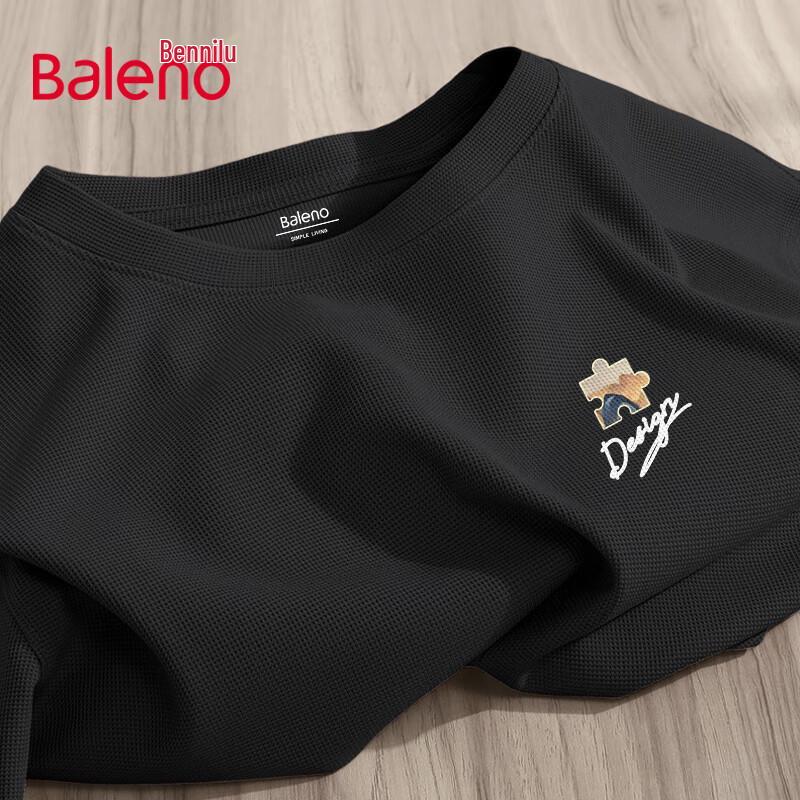 

Baleno Men s Waffle Knit Short Sleeve T-Shirt L
