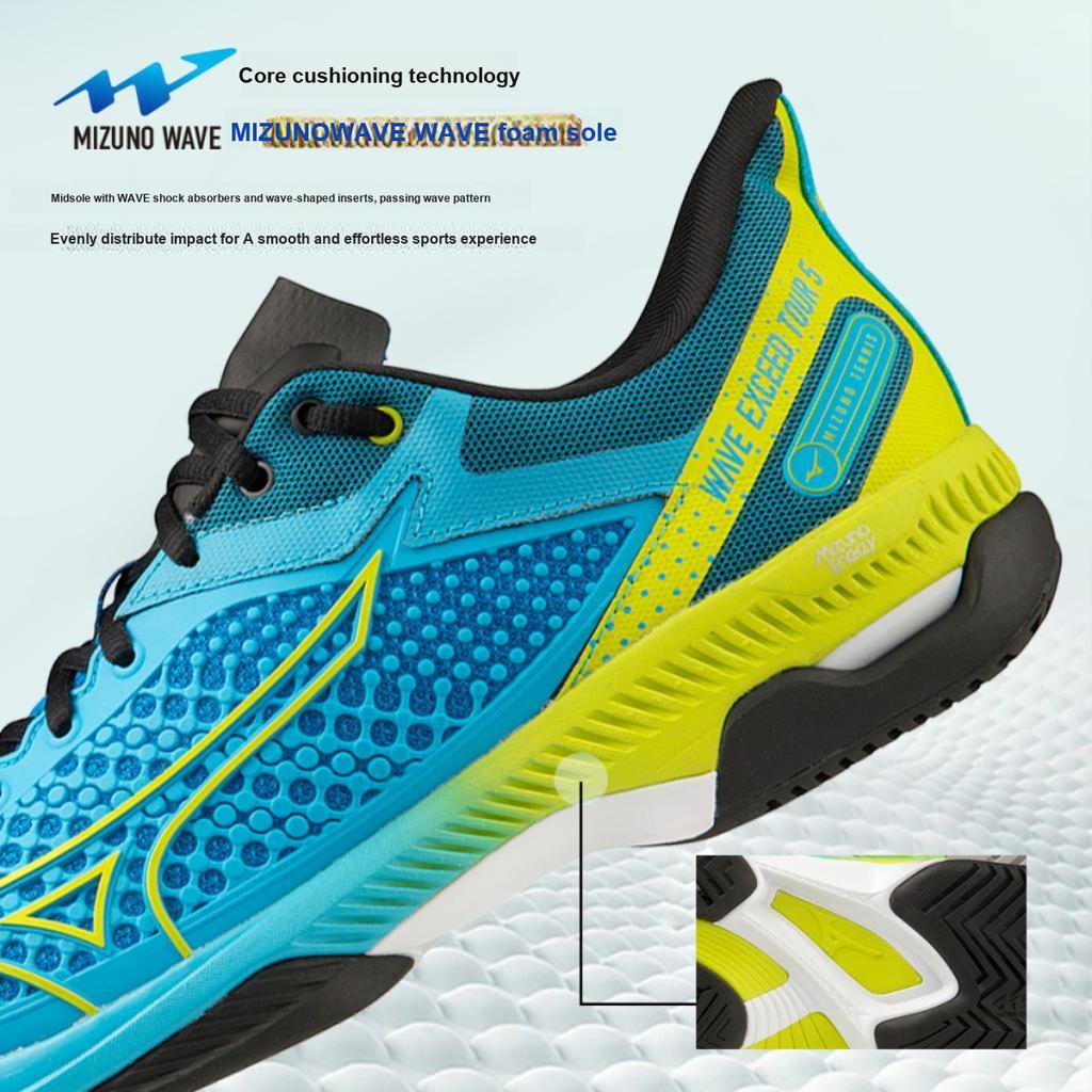 Mizuno Wave Exceed Tour 5 Comfortable Flexible Durable Tennis Shoes Unisex Sneakers 61GA227025TOUR5