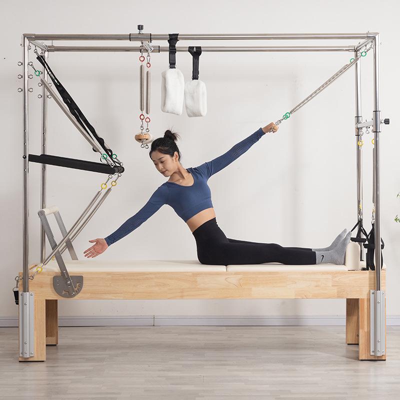 Pilates Cadillac Core Fitness & Yoga Equipment - Three-in-One Training Bed