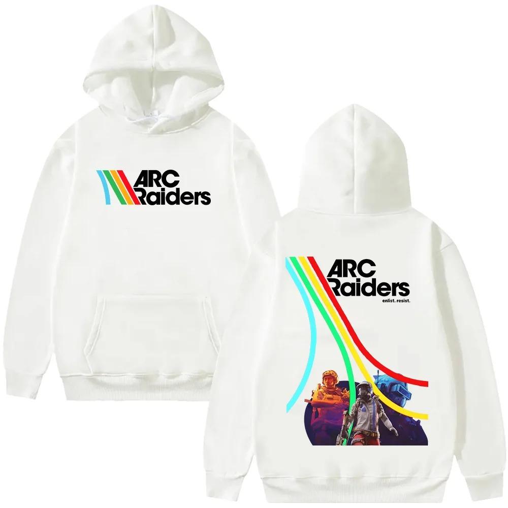 Hra ARC Raiders Grafická mikina s kapucí Pánská Dámská Mikina Podzim Zima Oversized Streetwear Y2k Hip Hop Mikina Tepláková souprava Dámské Pánské Oblečení