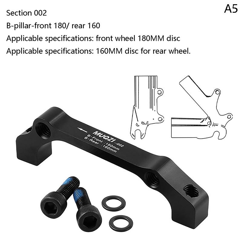 Adattatore Supporto Pinza Freno a Disco 140mm 160mm 180mm 203mm Adattatore Rotore Freno a Disco per Bicicletta con Bulloni