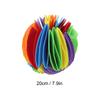 Round Spherical Snuffle Ball Plush Fleece Pet Puzzle Ball Enrichment Ball  Indoor Daily Play