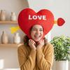 Soft Heart Headpiece Comfortable Love Hat Romantic for Stage Performances