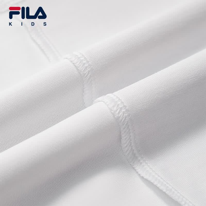 FILA Boys' Short Sleeve Knit Round Neck T-Shirt