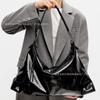 CYMKA bag texture bag large capacity autumn and winter solid color casual shoulder bag new commuter versatile women's bag