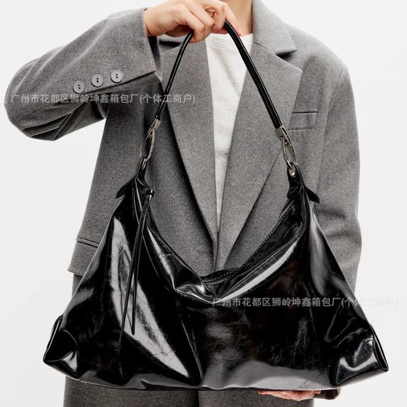 CYMKA bag texture bag large capacity autumn and winter solid color casual shoulder bag new commuter versatile women's bag