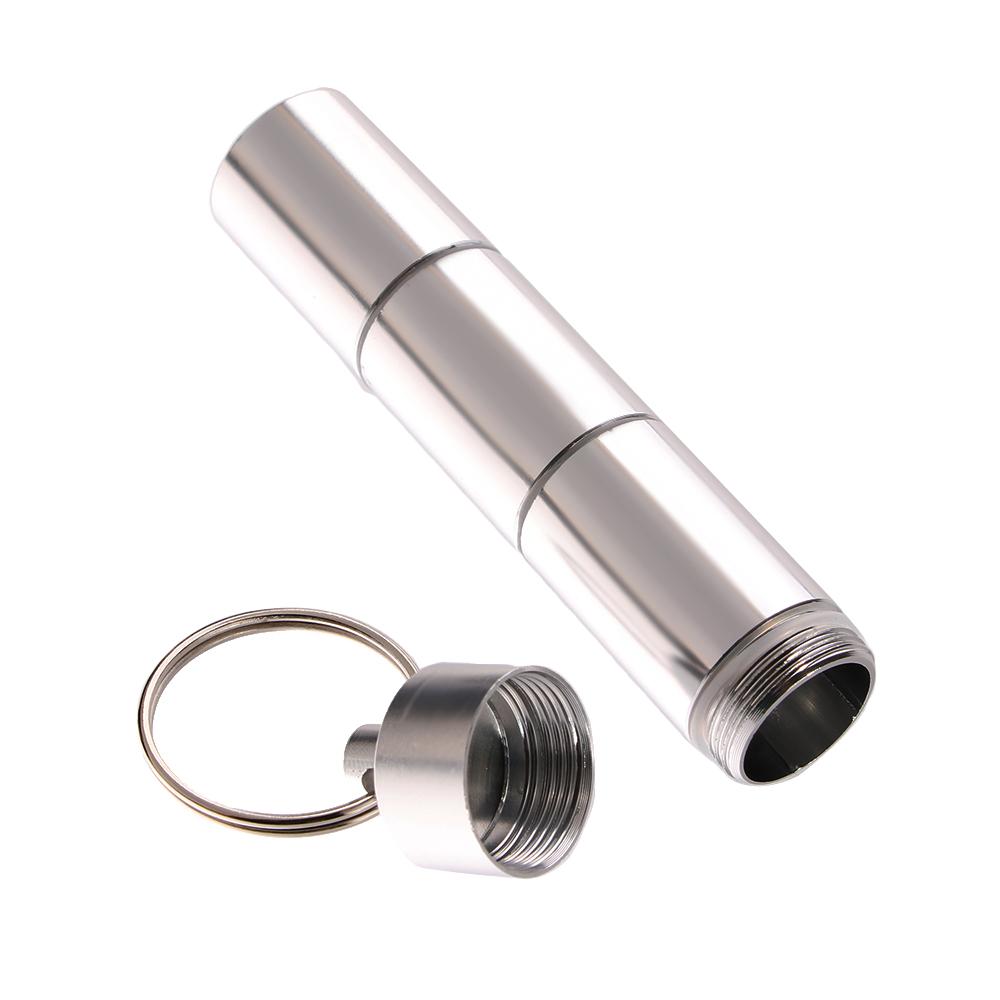 Case Medicine Storage Aluminum Zinc Zinc Alloy Pocket Medicine Case Pill Container Organizer Box Pill Box